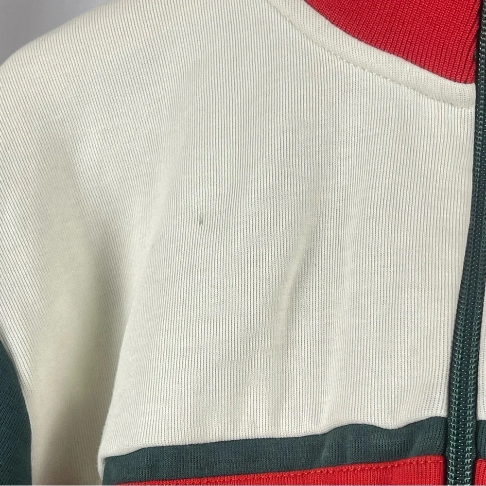 ZARA Small Kids Colorblock Zip-Up Track Jacket Roma Italy Streetwear